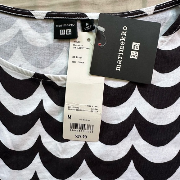 Marimekko X Uniqlo 3/4 Length Tunic - Picture 3 of 4